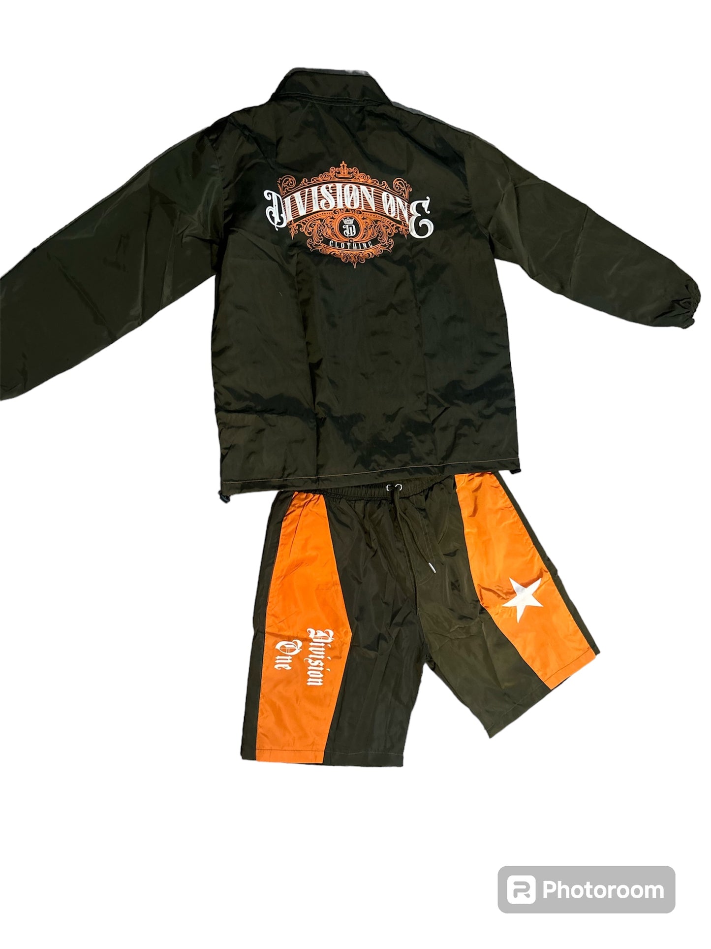 Two tone windbreaker Star set