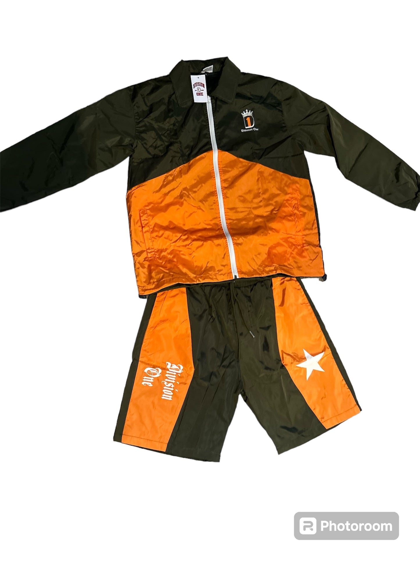 Two tone windbreaker Star set