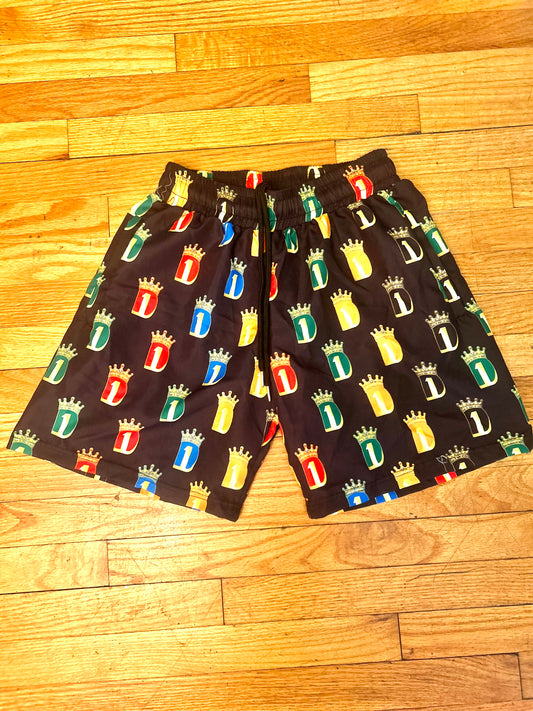 D1 logo shorts